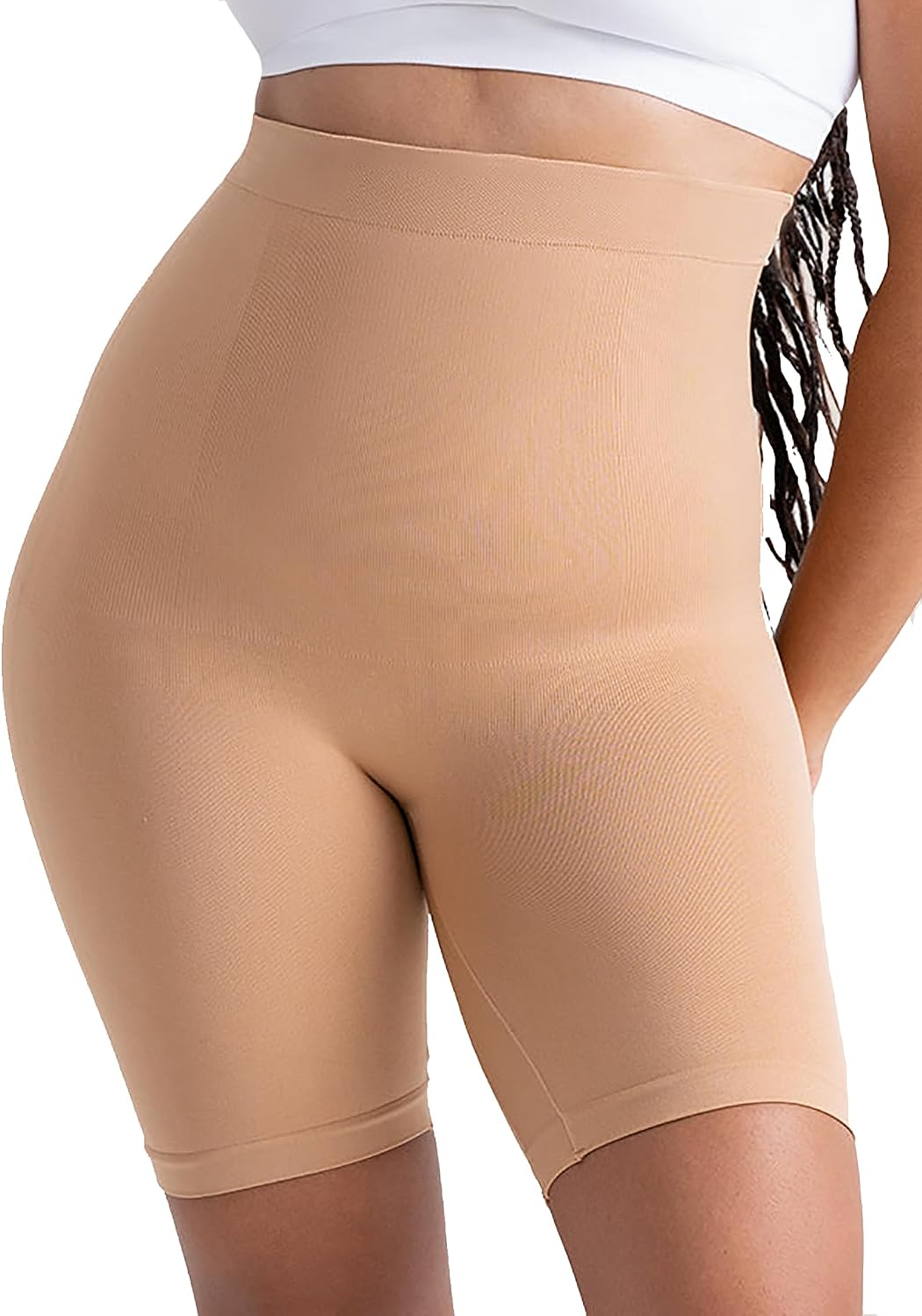 Shapewear for Women - High-Waisted Shapewear Tummy Control Shorts, Thigh Slimmer, Underwear for Women