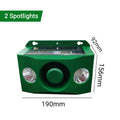 🔥2025 HOT SALE🔥Beast Repellent Solar Warning Lights with Loud Volume