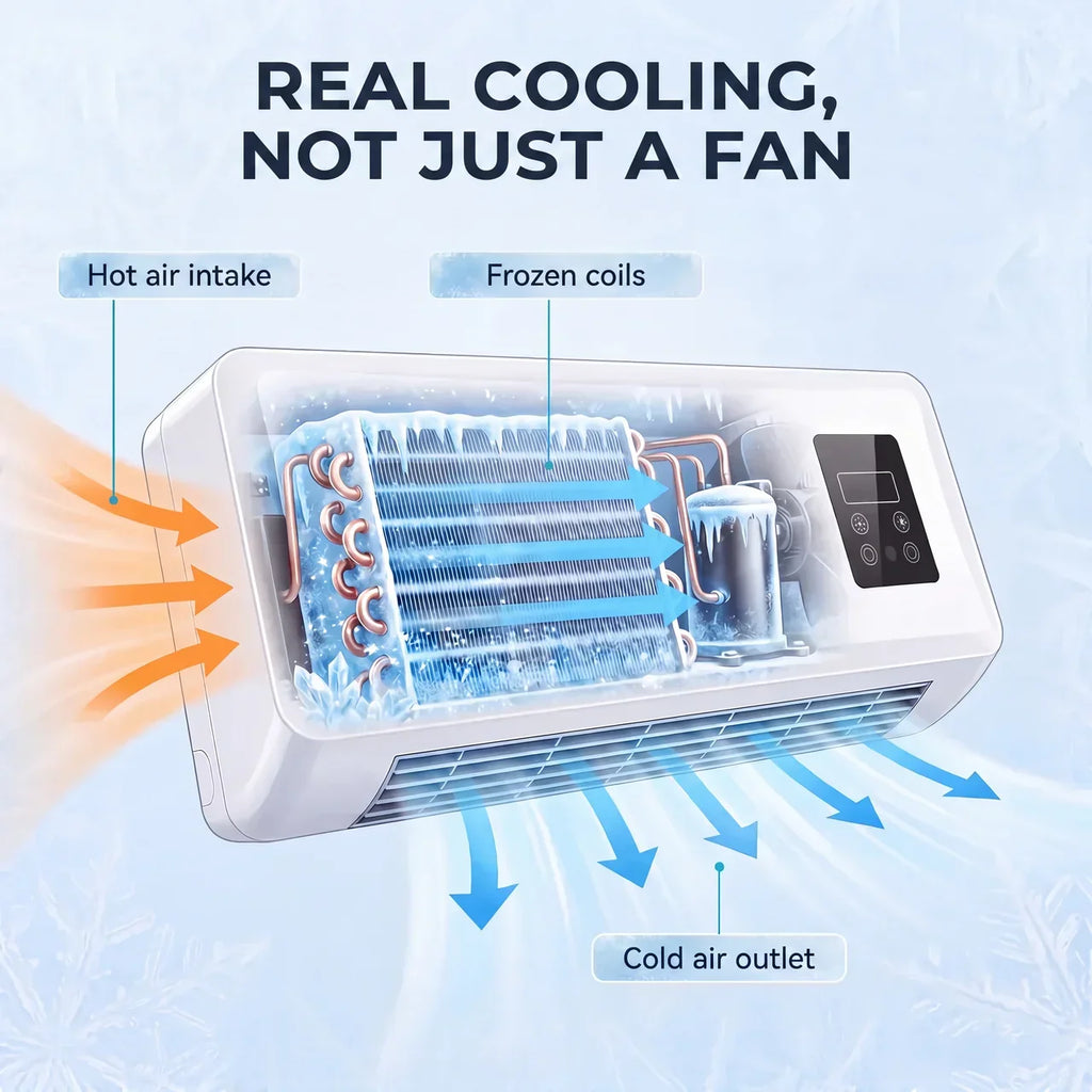 ❄️Portable Cooling & Heating Air Conditioner